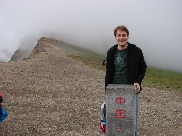 Me on North-Korean territory.