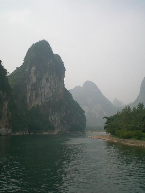 Famous landscape in Guilin.
