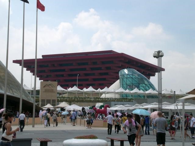  China pavillon at the World Expo 2010 in Shanghai.