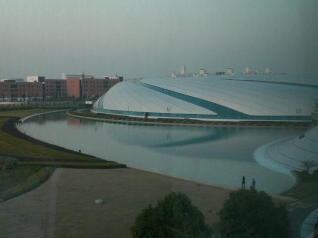 View on the SSRF (Shanghai Synchrotron Radiation Facility)